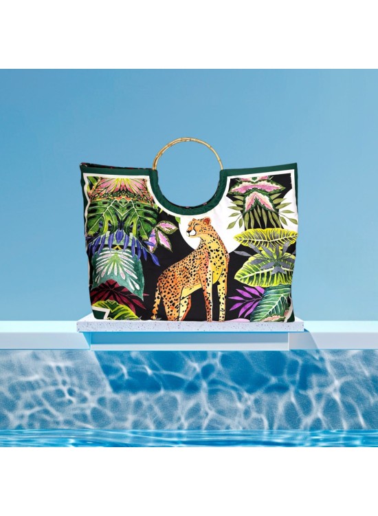Τσάντα Παραλίας / Leopard / Πολύχρωμο