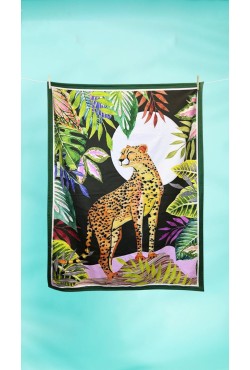 Bamboo Πετσέτα Θαλάσσης / Leopard / Πολύχρωμο