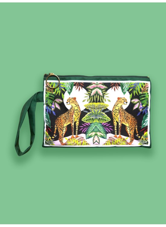 Νεσεσέρ από Καμβά / Leopard / Πολύχρωμο