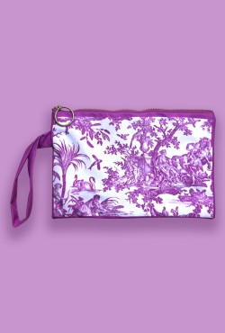 Νεσεσέρ από Καμβά / Toile de Jouy / Φούξια