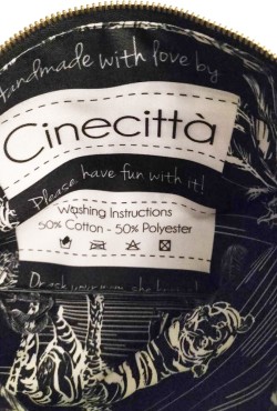 Νεσεσέρ από Καμβά / Toile de Jouy / Μαύρο