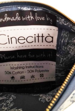 Νεσεσέρ από Καμβά / Toile de Jouy / Μπλε