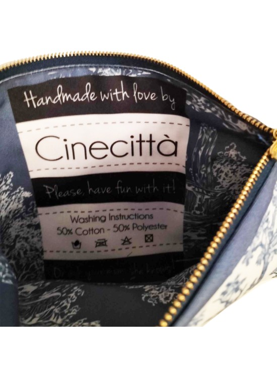 Νεσεσέρ από Καμβά / Toile de Jouy / Μπλε